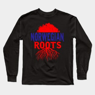 Norwegian Roots - Norway Patriot Gift Long Sleeve T-Shirt